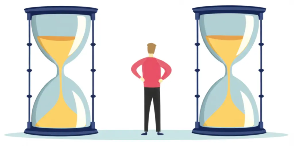 Person confused between career timelines