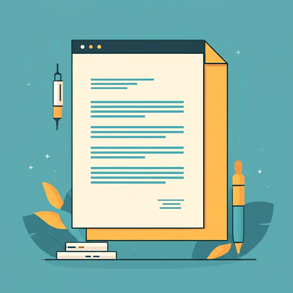 Illustration of a cancellation letter