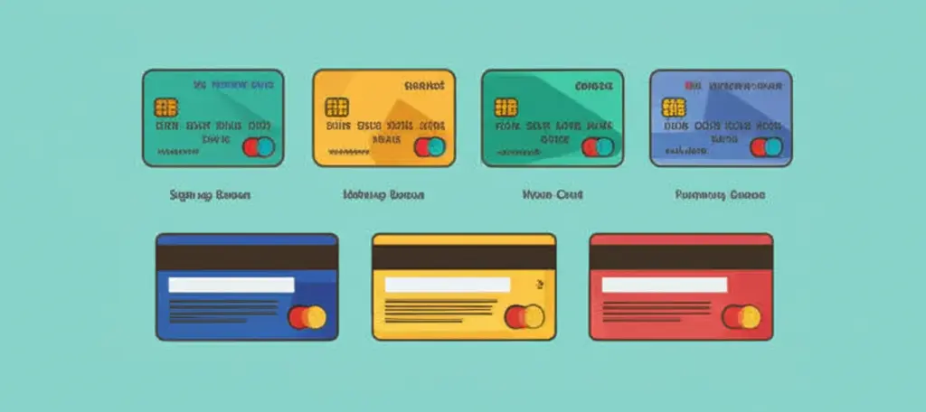 Several credit cards with sign-up bonus details.