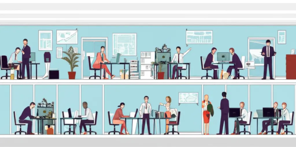 Corporate office environment