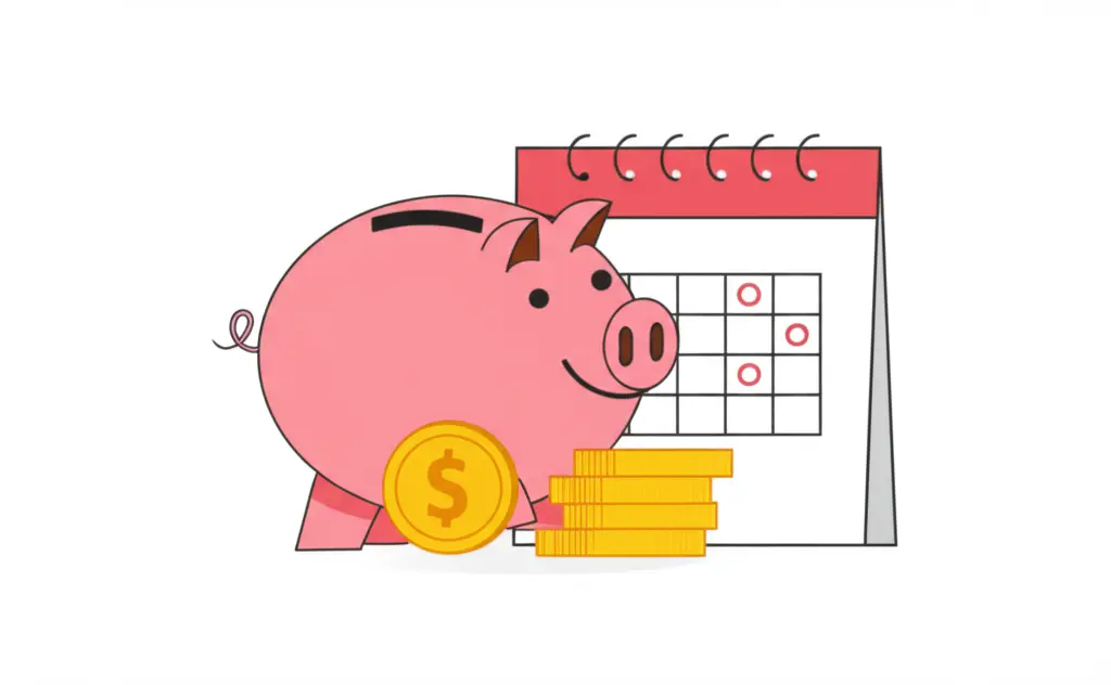 A piggy bank on a pile of coins understanding financial independence