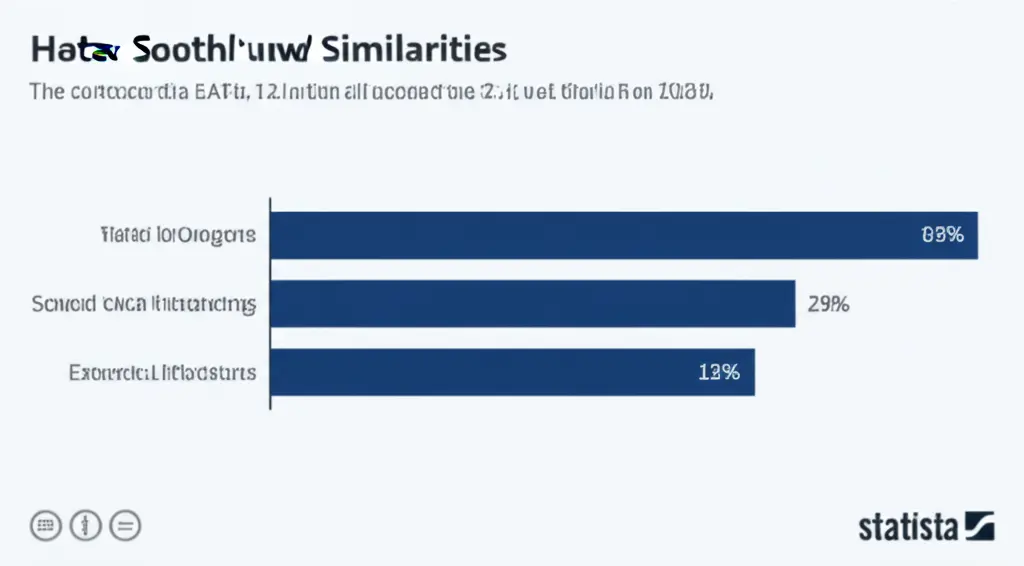 Simple chart comparing two overlapping ETFs