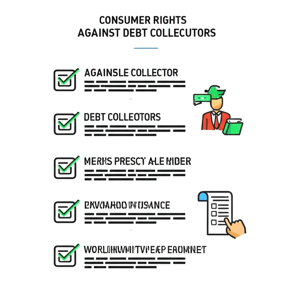 Checklist of rights a consumer has against debt collectors