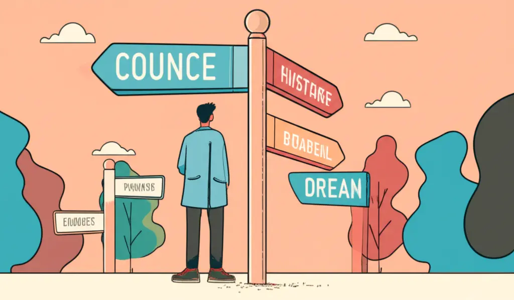 Youth navigating financial choices with a credit card
