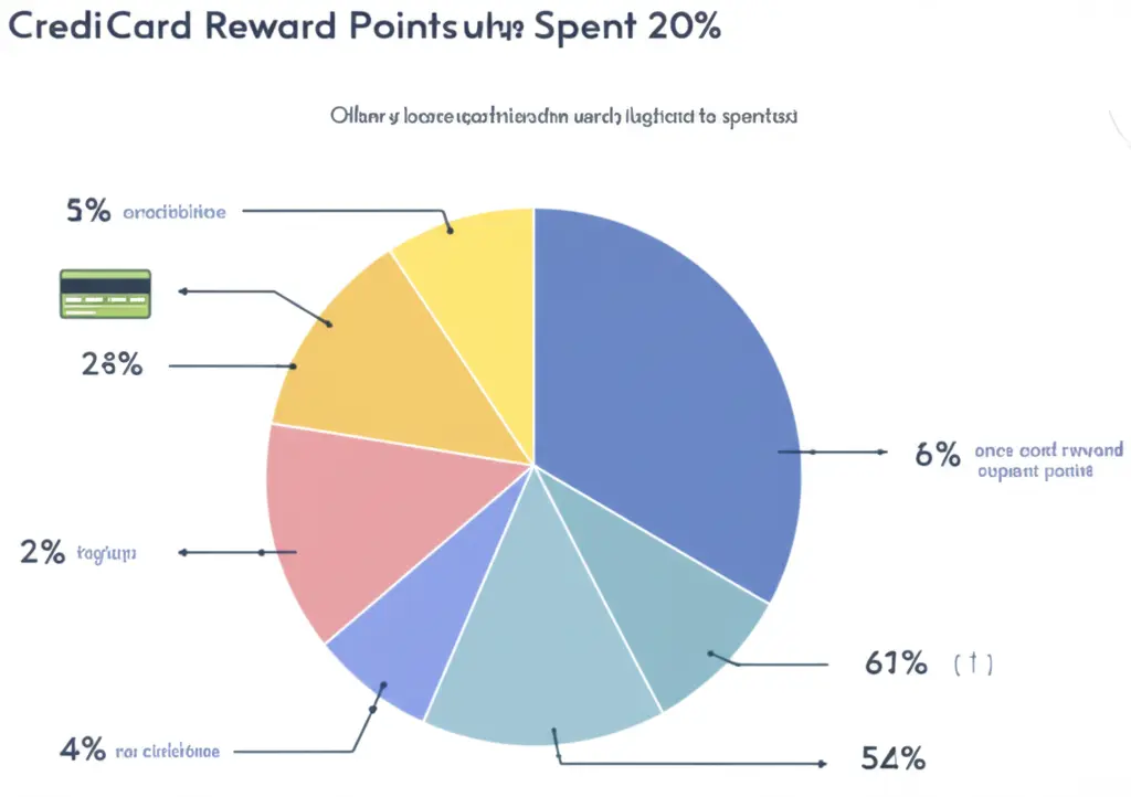 A pie chart illustrating spending categories