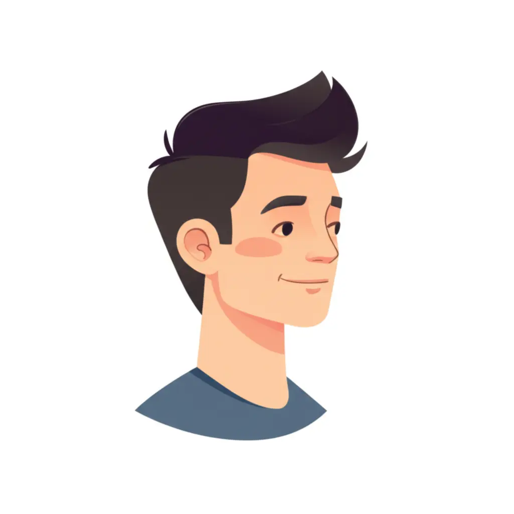 Hand-drawn illustration of a person listening intently with an empathetic expression.