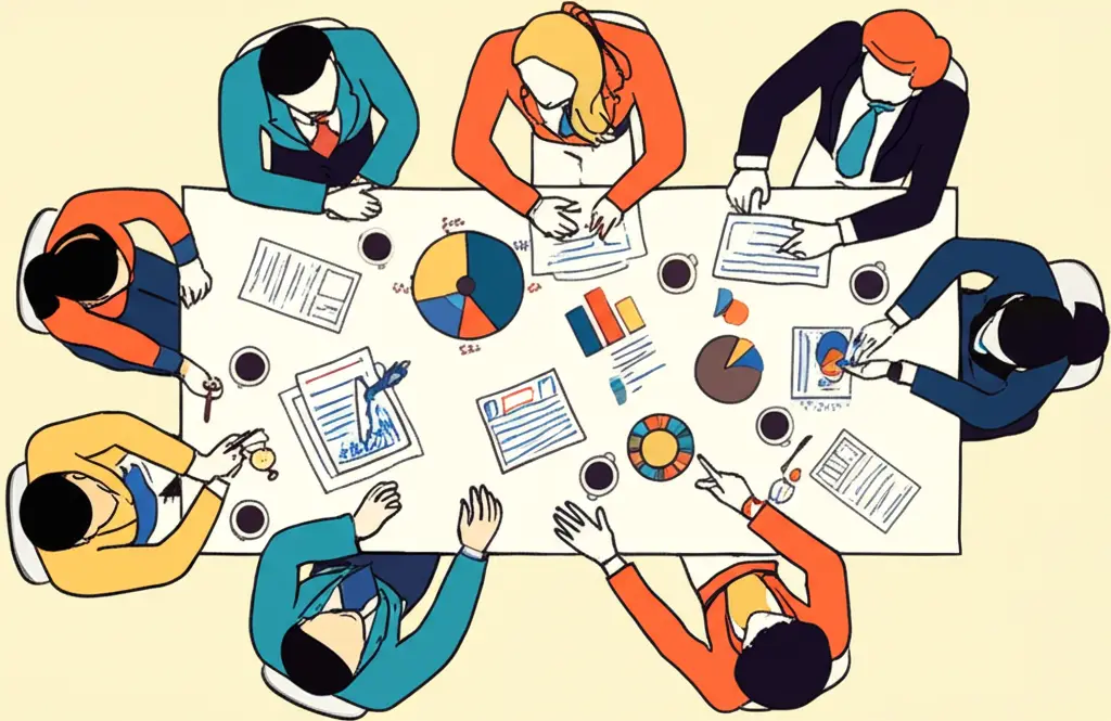 Figures discussing investment strategies
