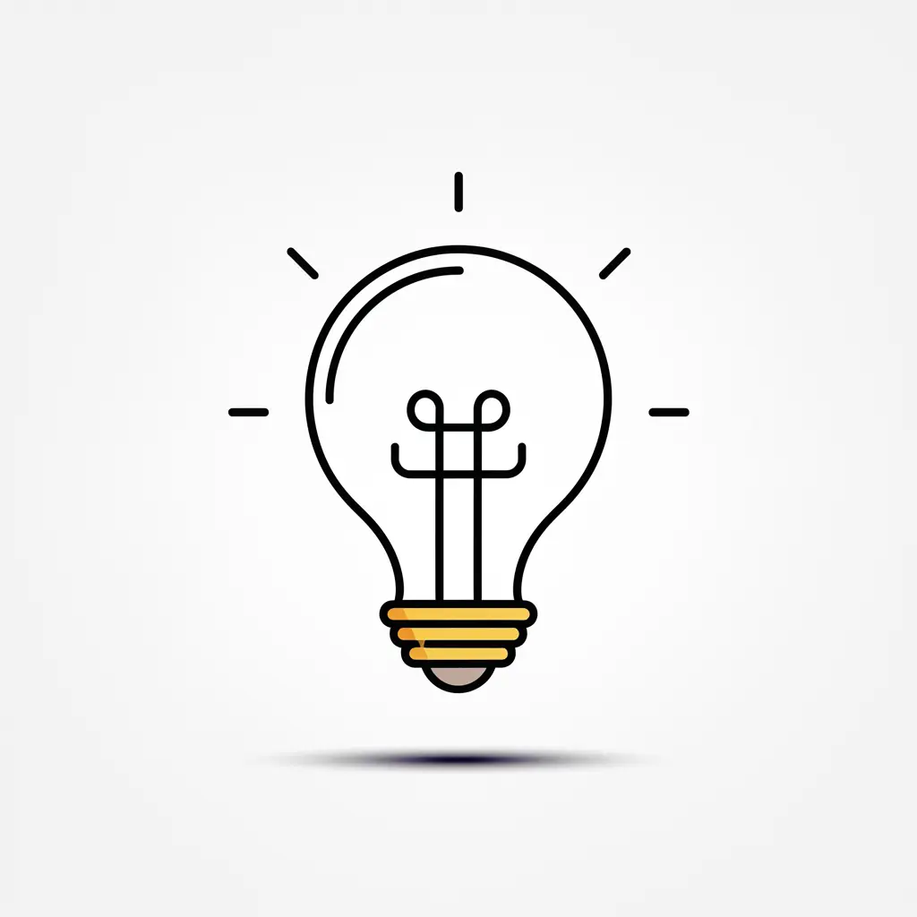 A lightbulb signifying a financial idea