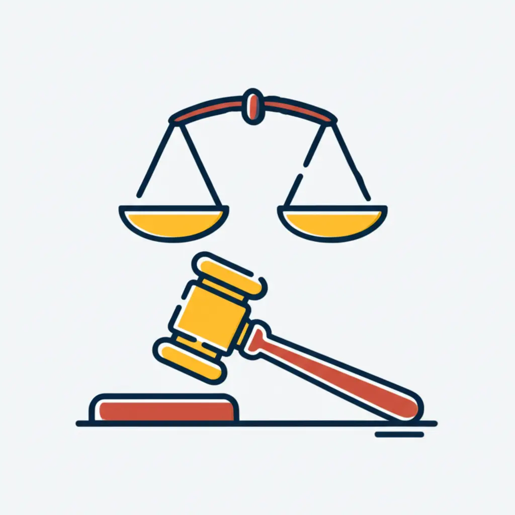 A gavel and balance scales representing legal aspects of contraceptive coverage.