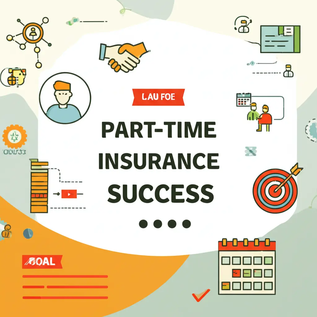 A guide with tips for part-time insurance success.