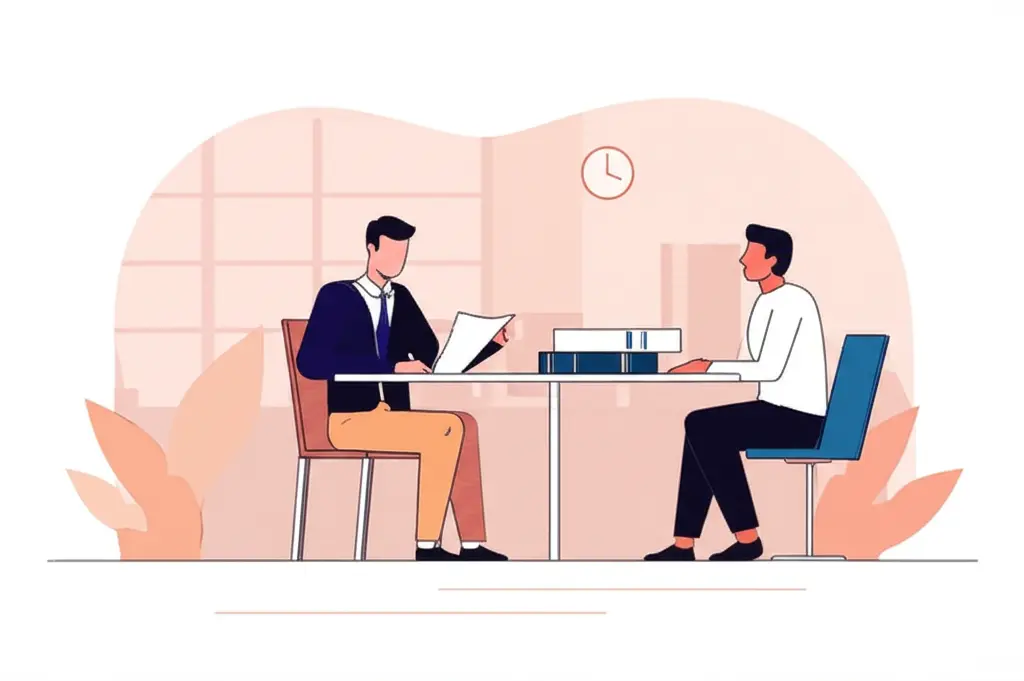 Lawyer and client discussing estate planning