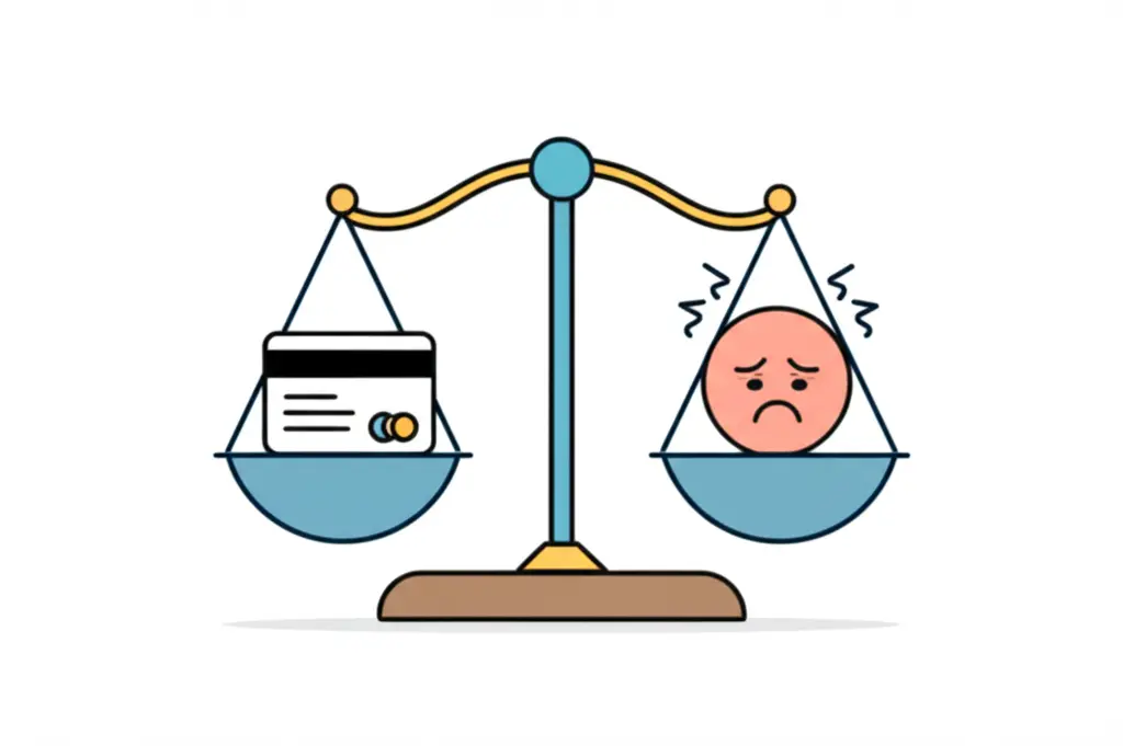 Balancing credit issues and stress