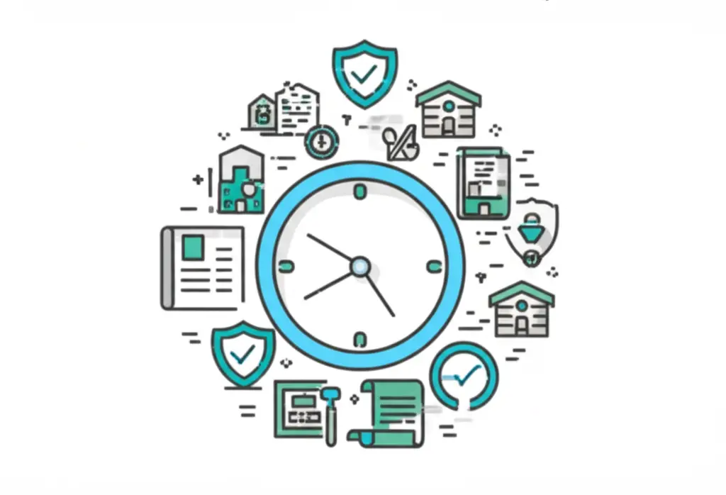Illustration of time management in insurance underwriting
