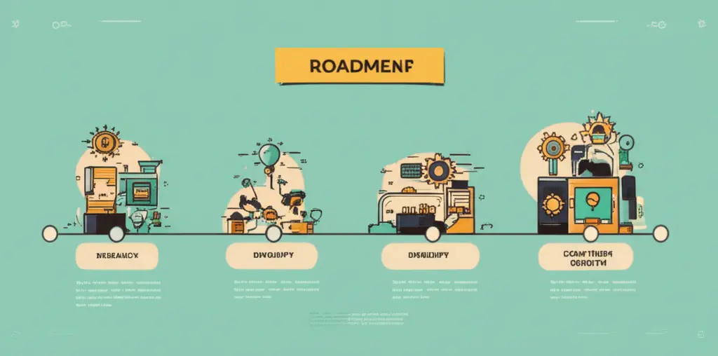 Roadmap of investing milestones