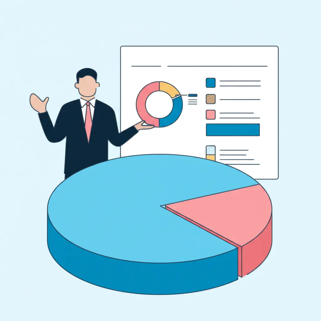 Financial advisor with options chart