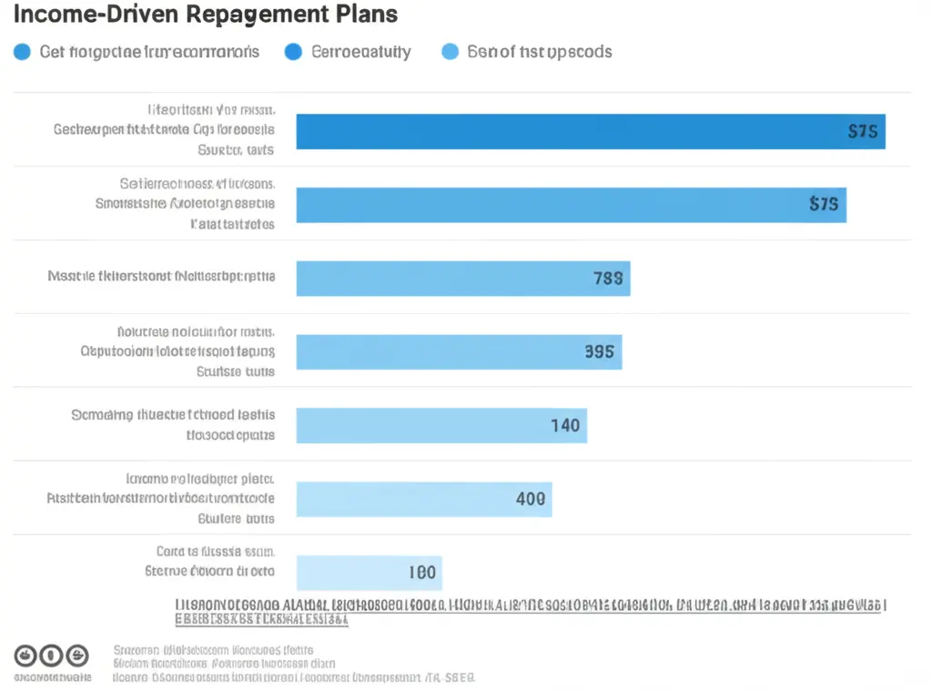 Minimized chart showing income-driven plans