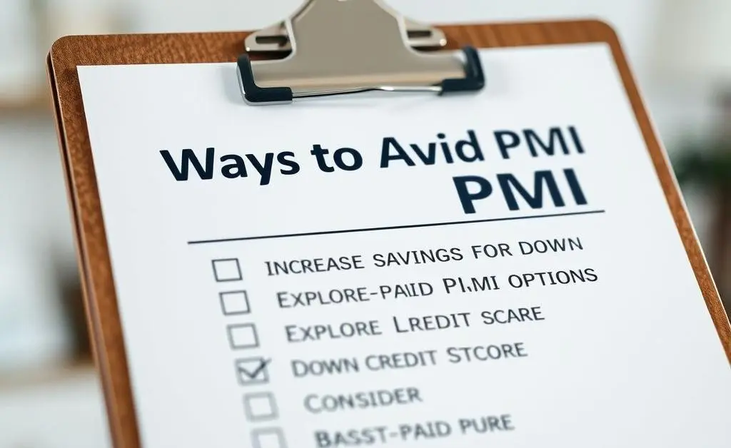 Checklist on Ways to Avoid PMI