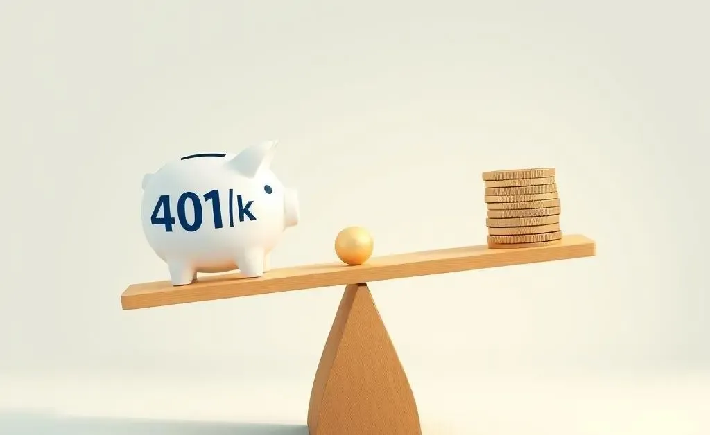 Balancing a 401(k) with short-term savings