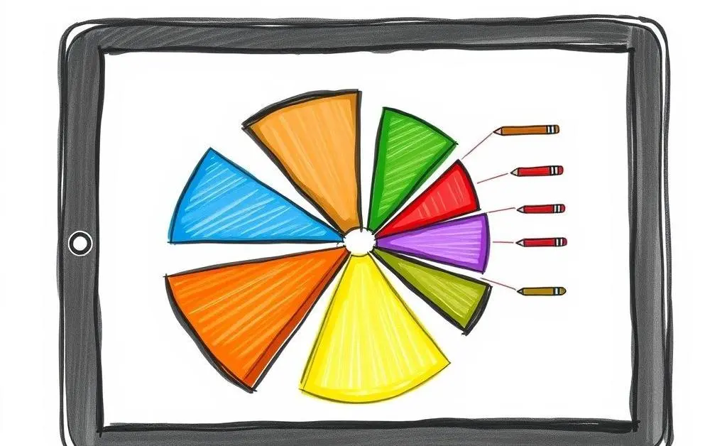 Graph showing budget allocations for home buying