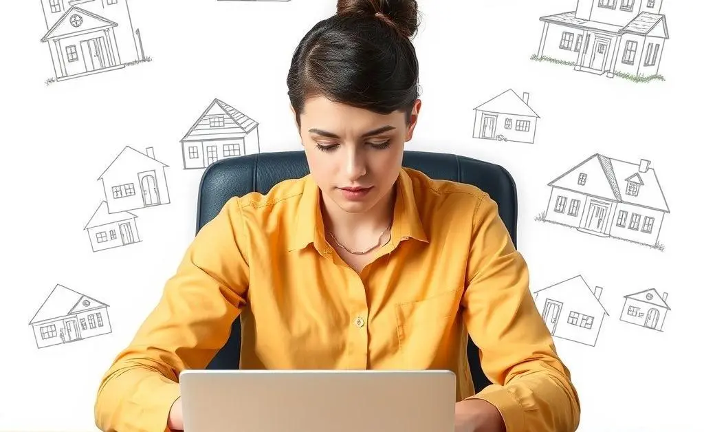 A person budgeting for a home purchase.