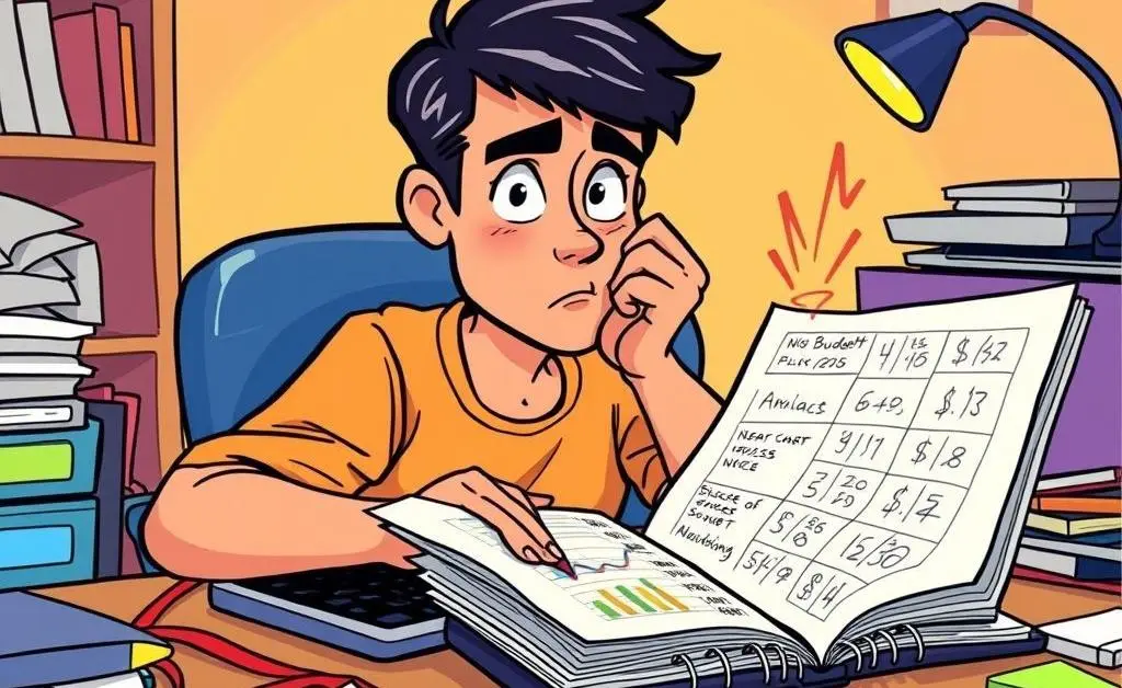Illustration of budgeting