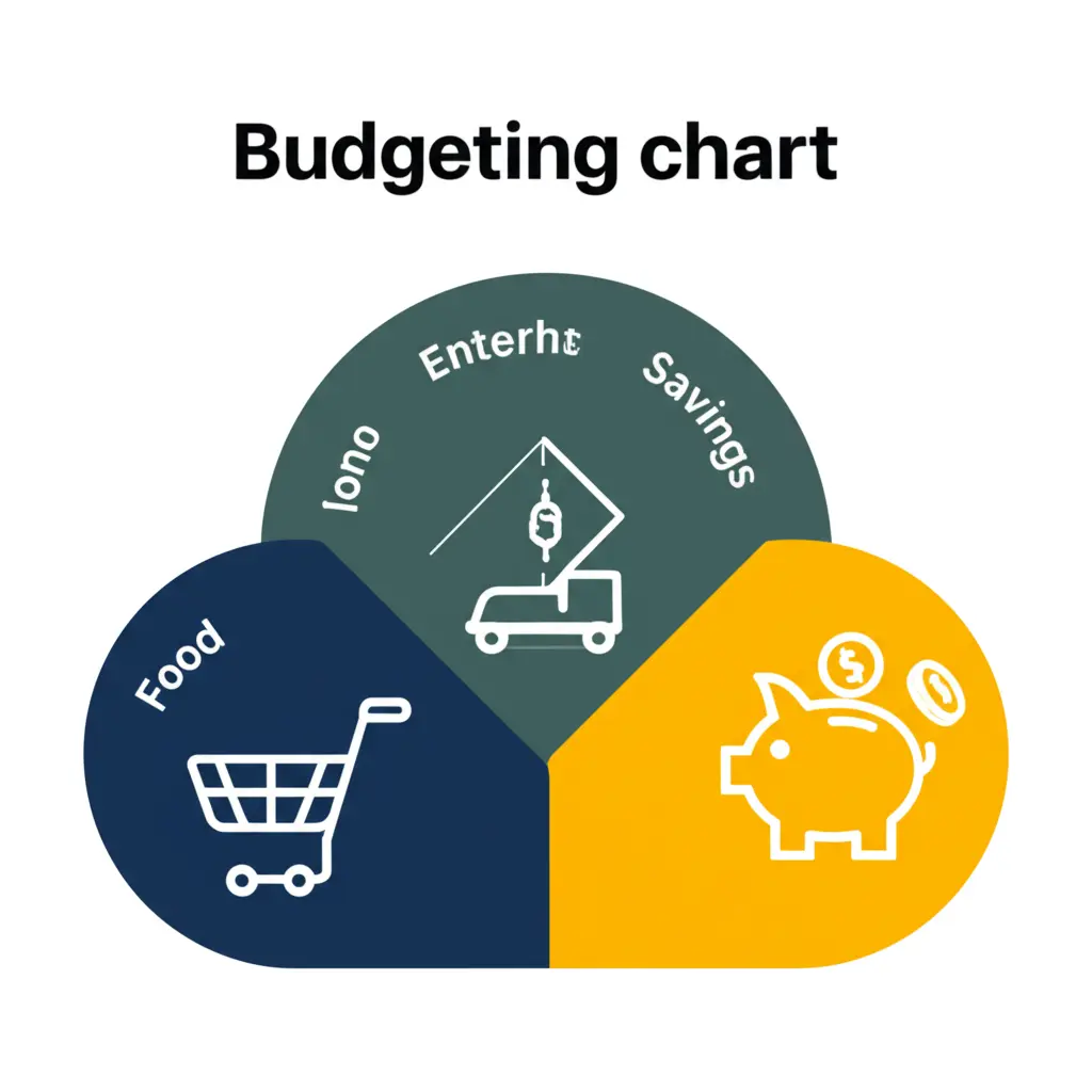 A simple budgeting chart