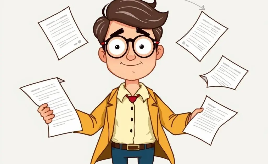 Business owner balancing personal and business documents