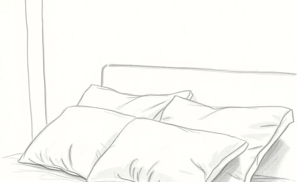 Illustration of a cozy bedroom setting