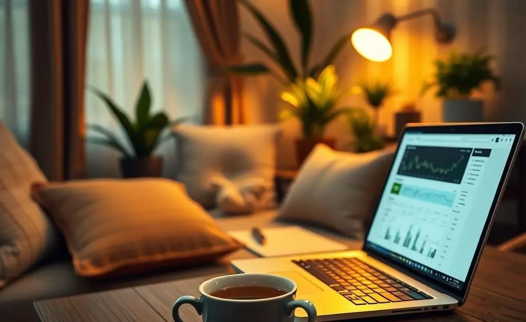 Calm investing space