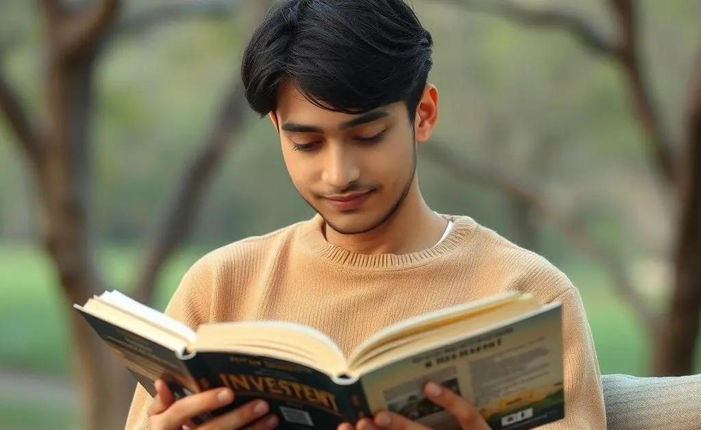 Reading investment books calmly