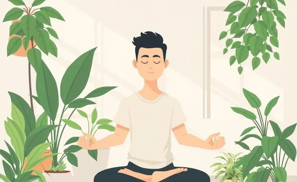 Investing in a calm and collected mood