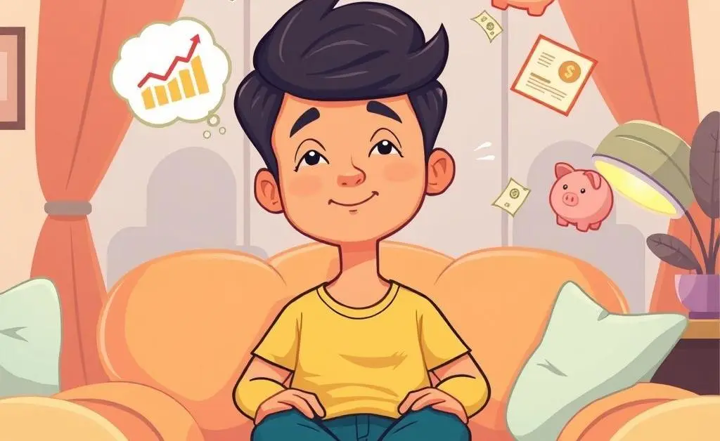 A comfortable space for thoughtful reflection on investment options.