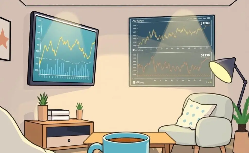 Calm environment for investing