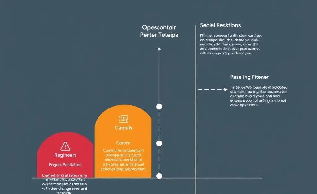 A roadmap showing different stages of career growth