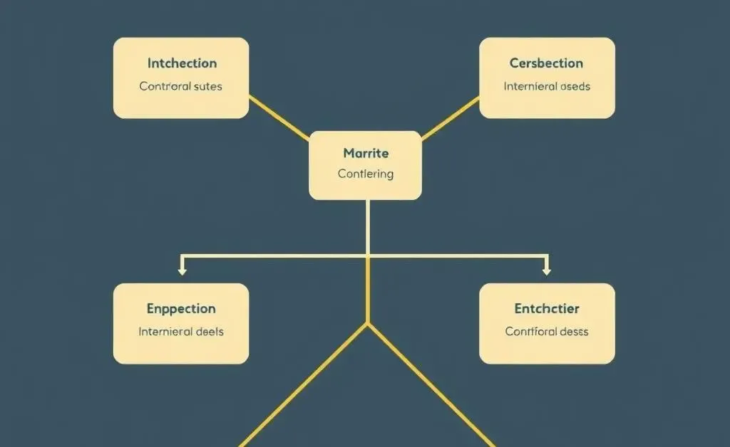 A decision tree diagram showing different paths in a financial career