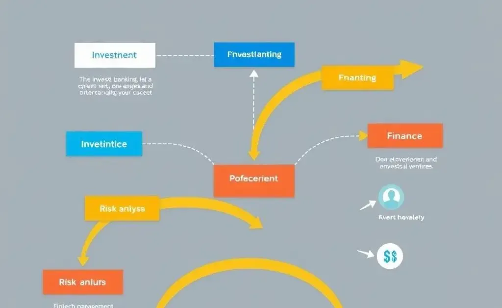 Flowchart of financial career paths.