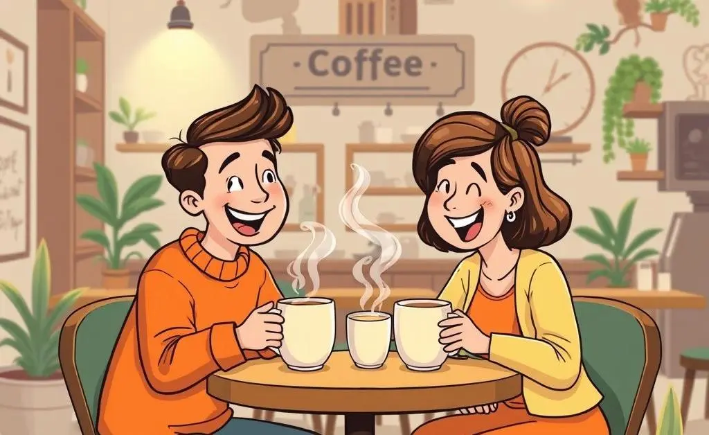 A friendly conversation symbolizing communication between buyer and seller