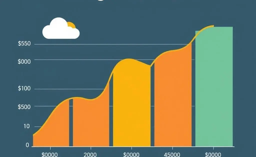 Chart depicting rising commute costs