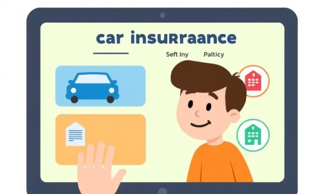A person comparing car insurance options on a computer