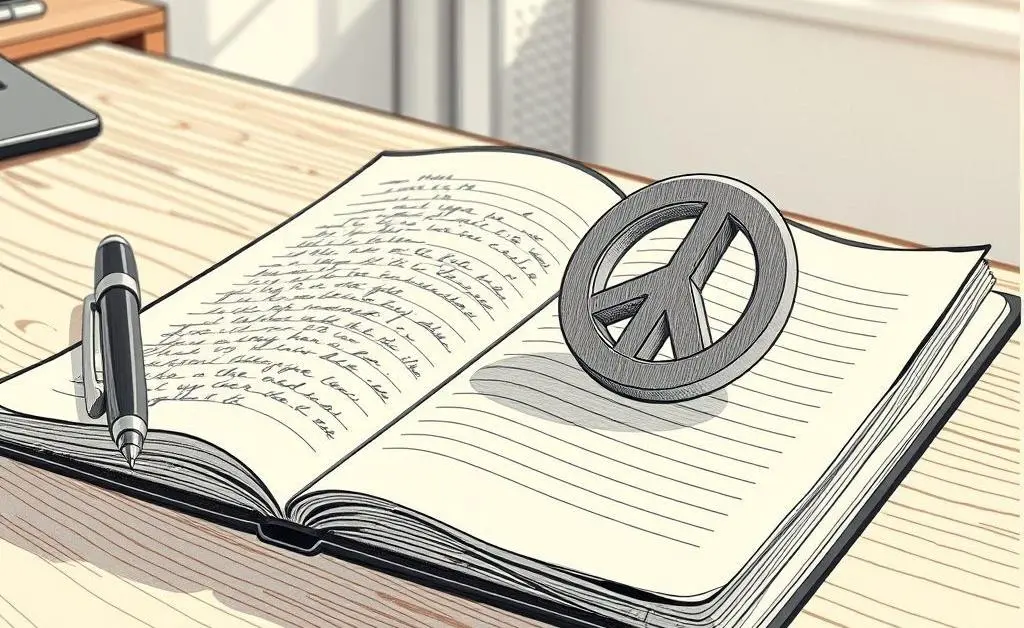Desk with conflict resolution tools