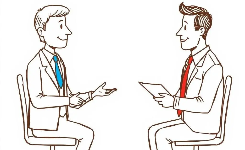 Person consulting an insurance agent.