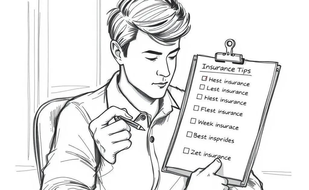 Checklist of insurance tips