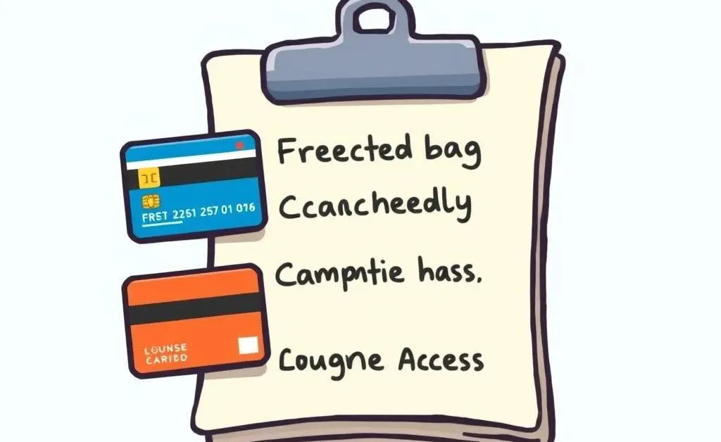 Checklist of credit card perks