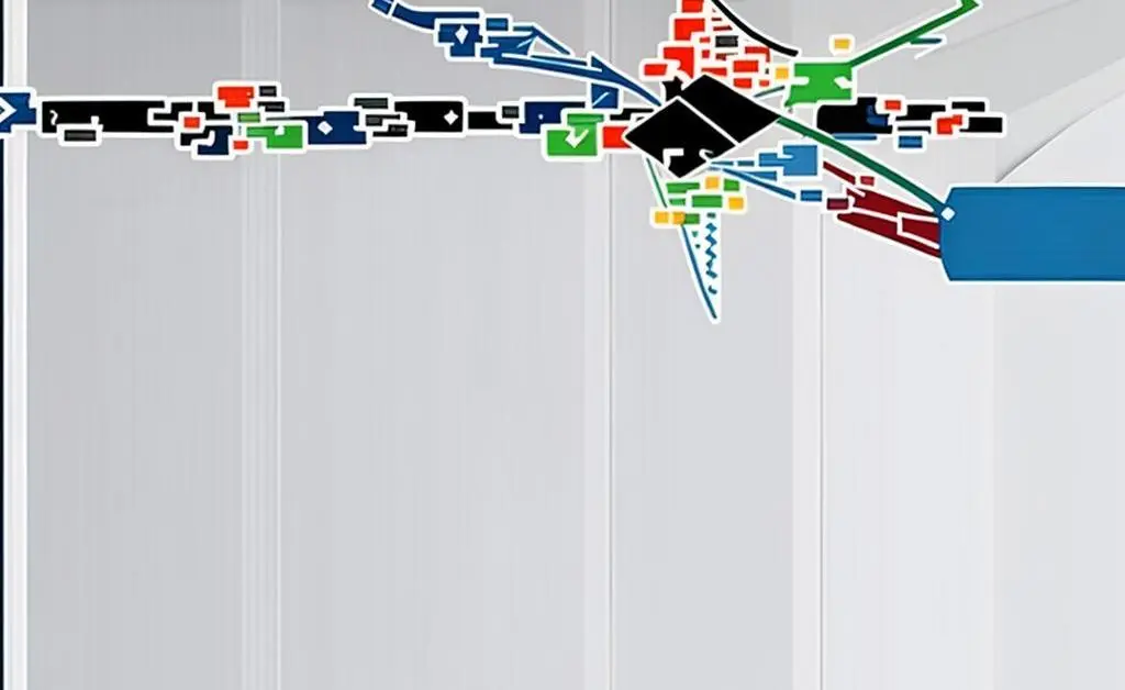 A diagram showing steps to repair credit, like paying bills on time, reducing debt, etc.