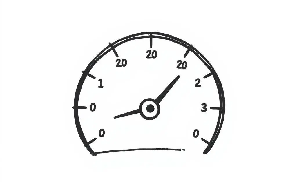 Image of a credit score meter