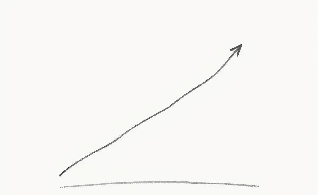 A chart showing improvement in credit score after late payment