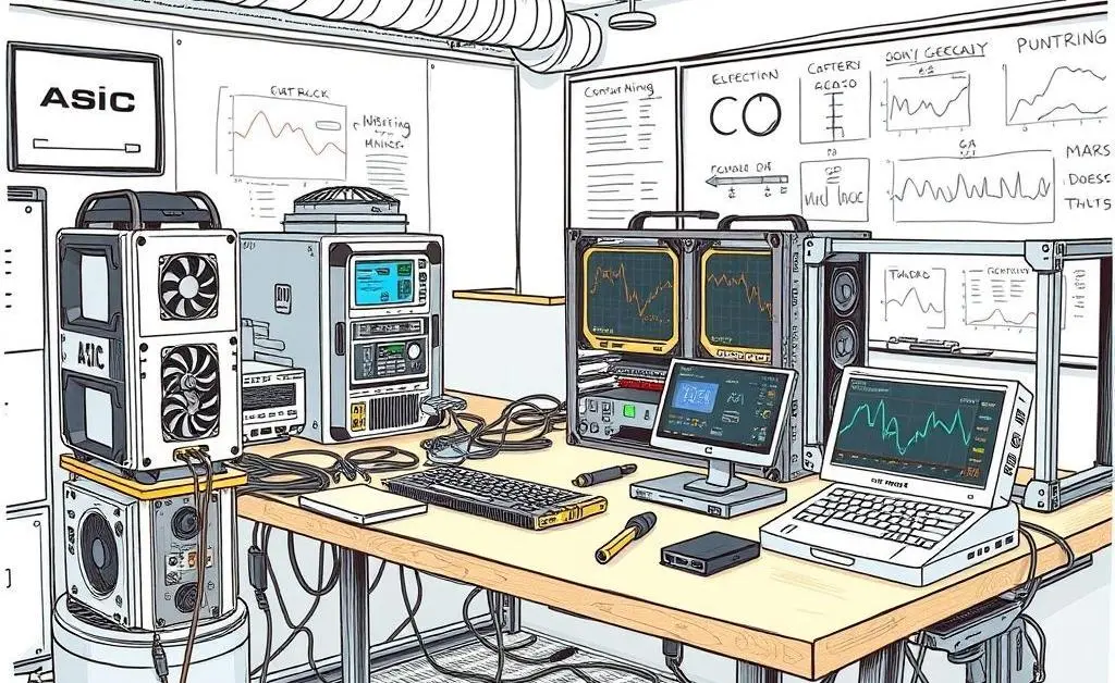 Types of crypto mining hardware