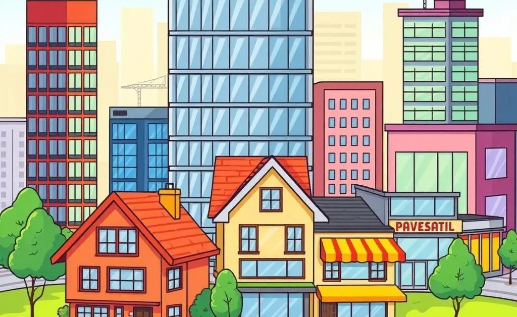 Different types of properties for diversification