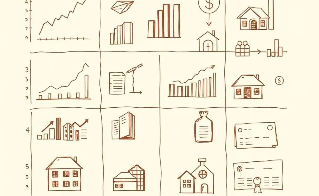 Illustration of diverse investments