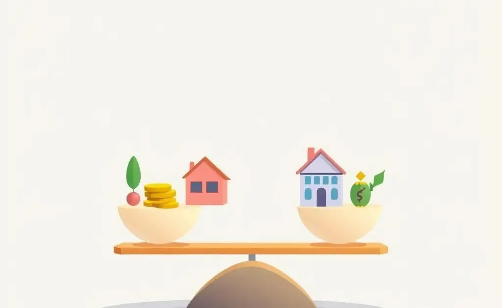An illustration showing a diverse mix of investment types